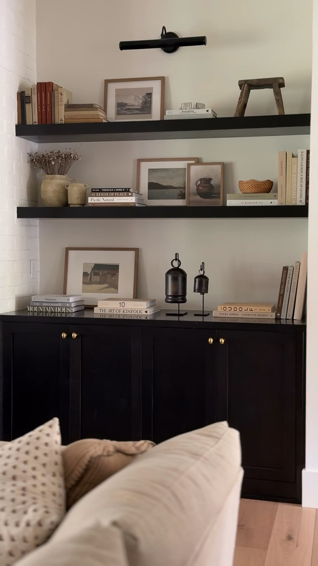 Some updated shelf styling 🤍

Shelf decor, Amber interiors, neutral decor 

#LTKHome