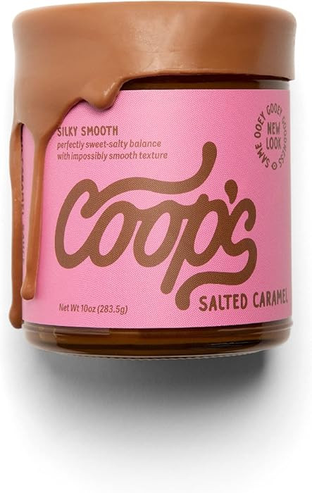 Coop's Salted Caramel Sauce: Rich and Buttery, Gourmet, All Natural, Handcrafted, Gluten Free, No... | Amazon (US)
