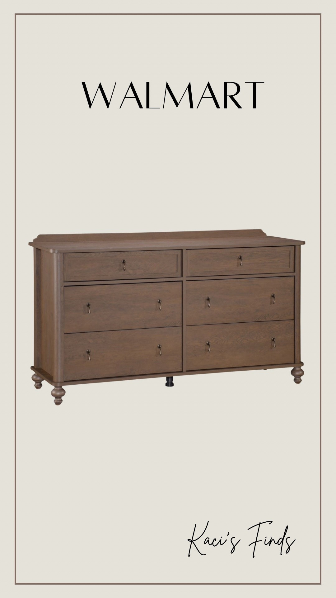 NEW RELEASE 🤎

The My Texas House Hartwell 6 Drawer Dresser in Heritage Oak just released! 😍

Walmart home
Bedroom
Living room
Home finds
Home furniture

#LTKSaleAlert #LTKHome #LTKOver40