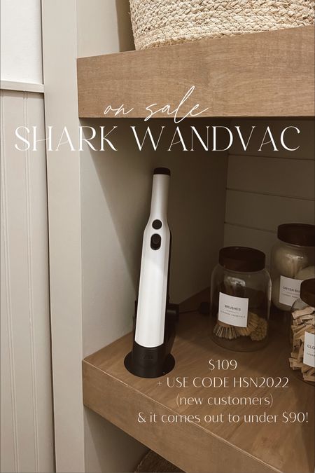 Shark WANDVAC is on major sale! $109 and if you use code HSN2022 you take an extra $20 off 🤍 #giftidea #vaccuum #wandvac #handheldvaccuum #hsn #laundryroom #homegift #dealoftheday 

#LTKsalealert #LTKhome #LTKHoliday