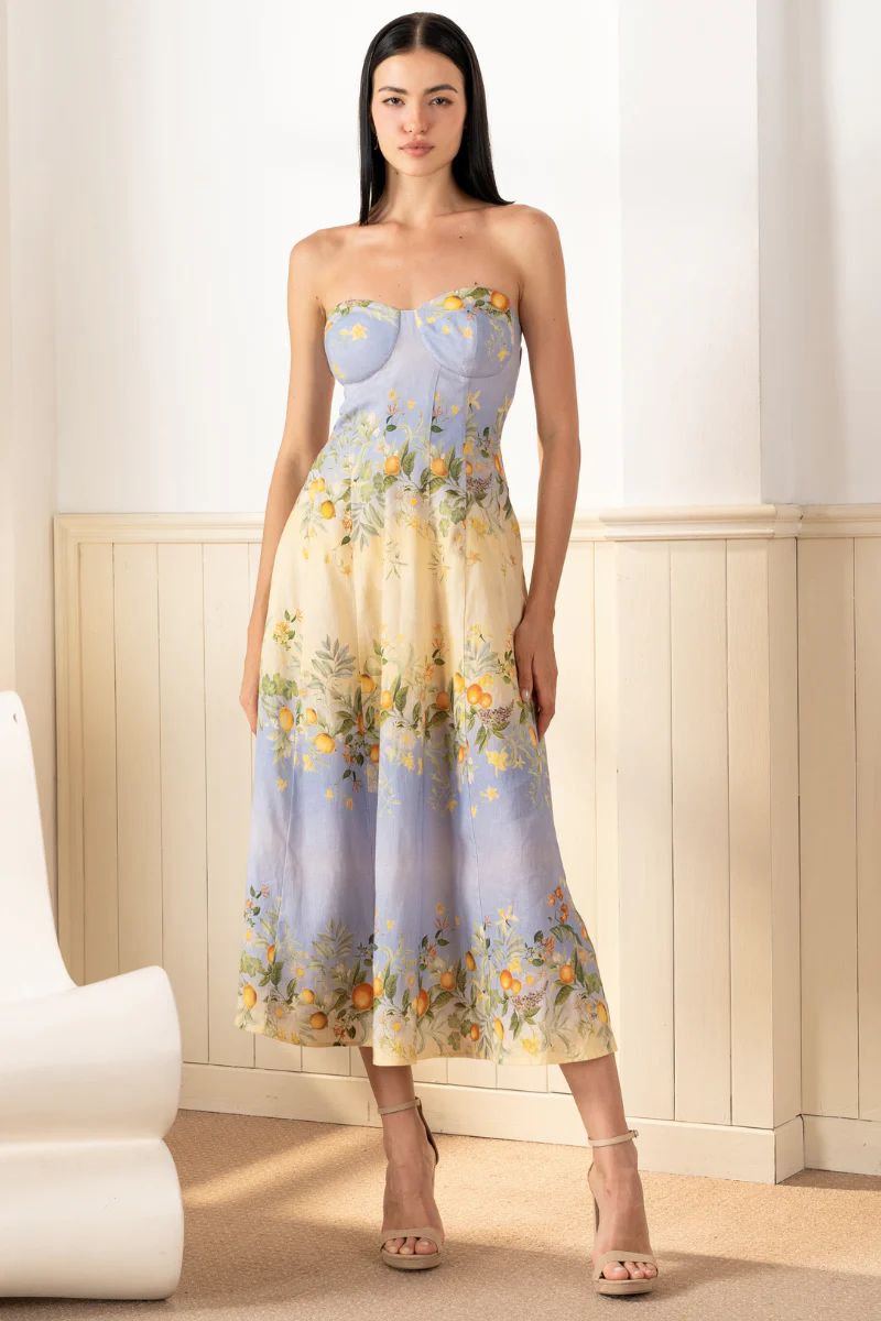 Jen Linen Dress | Floral Summer Dress | YUMI KIM | Yumi Kim