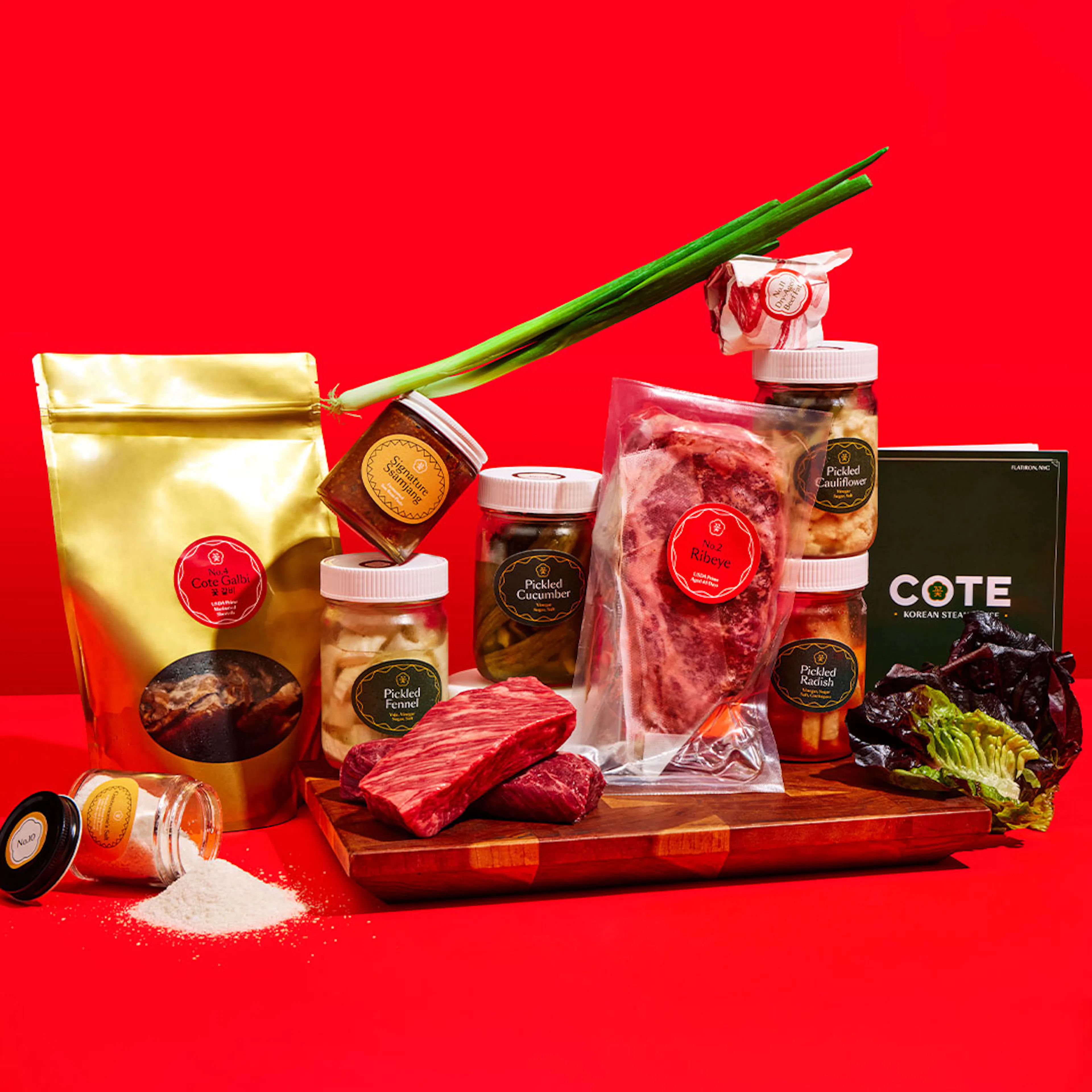 The Original Butcher's Feast® for 4 by COTE Korean Steakhouse | Goldbelly | Goldbelly