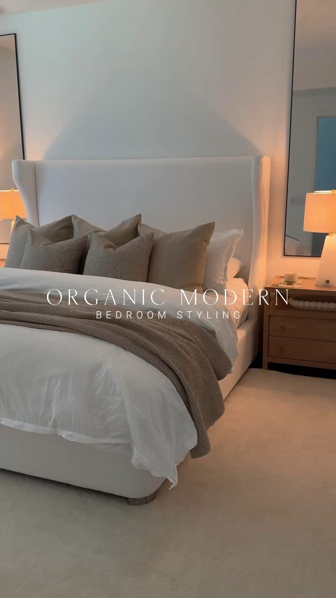 Simple neutral bedroom
Styling🤍

#LTKHome