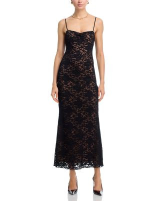 Aqua Stretch Lace Maxi Dress - Exclusive | Bloomingdale's (US)