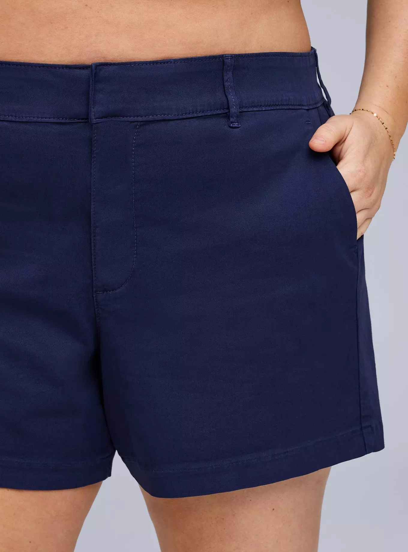 Belle Isle 5'' High-Rise Twill Short | Torrid (US & Canada)
