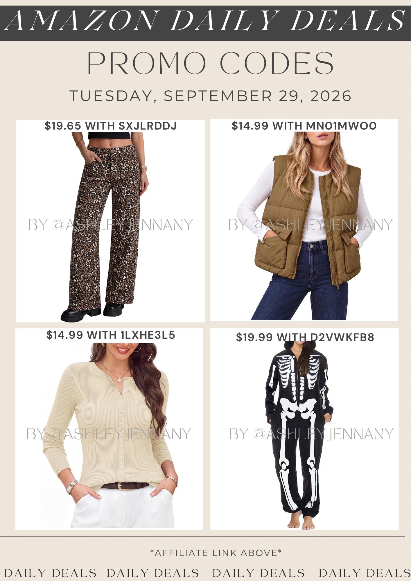 Amazon deals

#LTKSeasonal #LTKMidsize #LTKSaleAlert