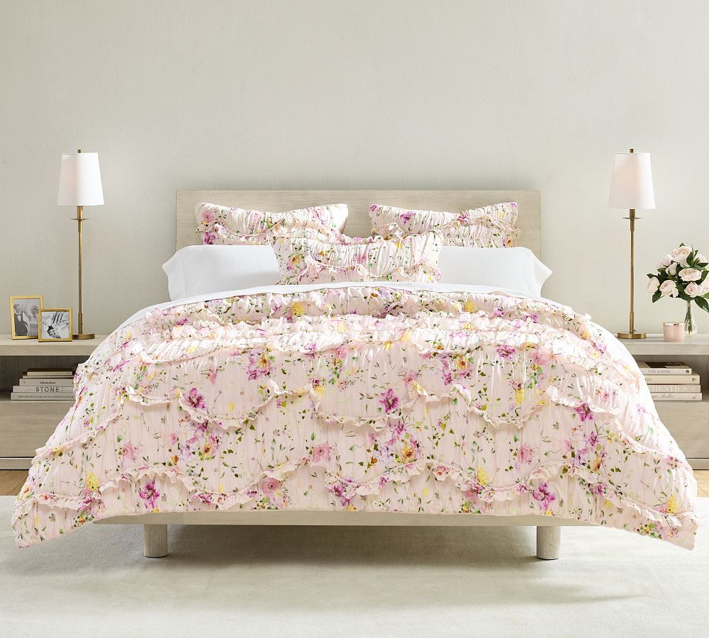 Monique Lhuillier Jolie Quilt & Shams | Pottery Barn (US)