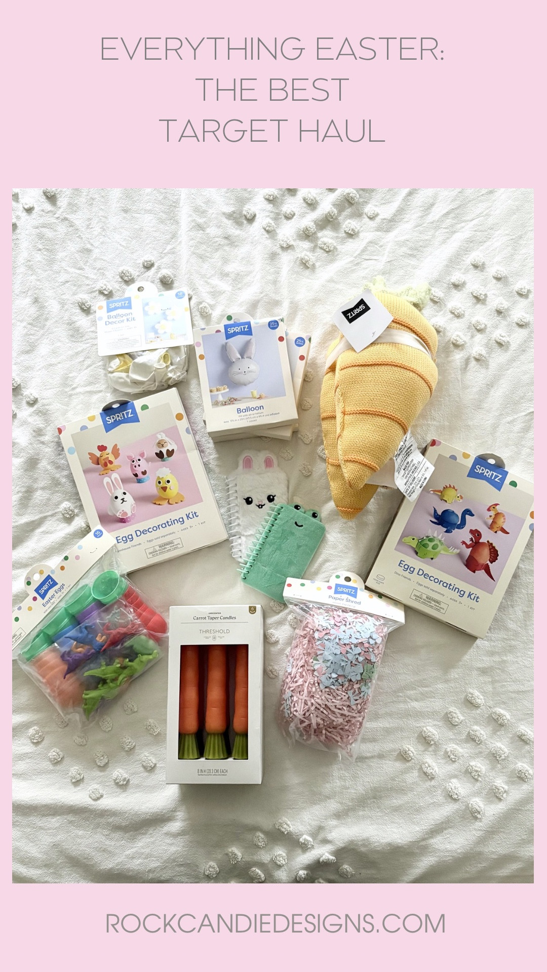 The best Target Easter haul with Easter decor, basket fillers and egg decorating options that are perfect for baby girls, baby boys, toddler girls, toddler boys and little kids of all sizes! My favorite is the table decor! 

#LTKHome #LTKKids #LTKSeasonal