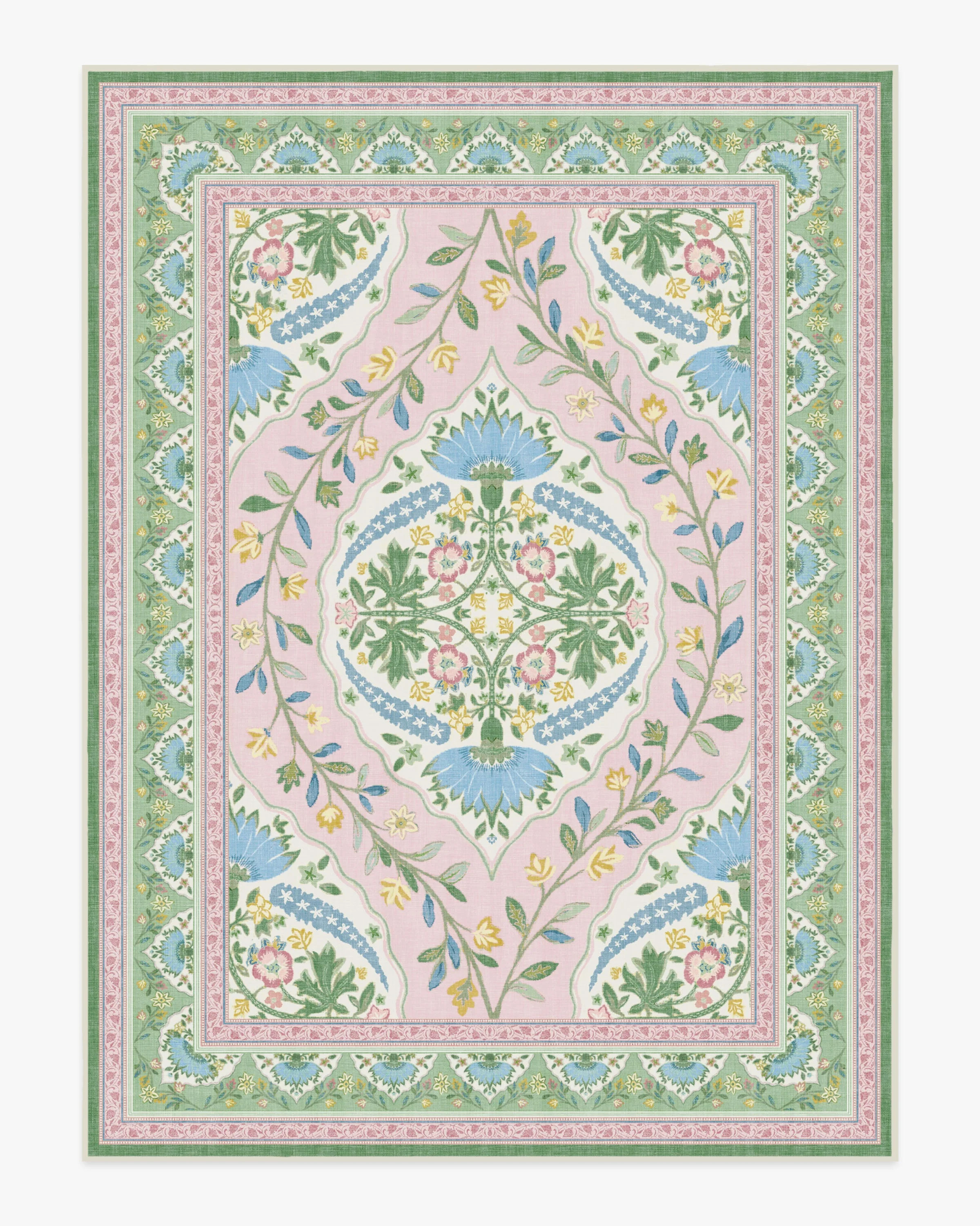Skye Pink Multicolor Outdoor Rug | Ruggable