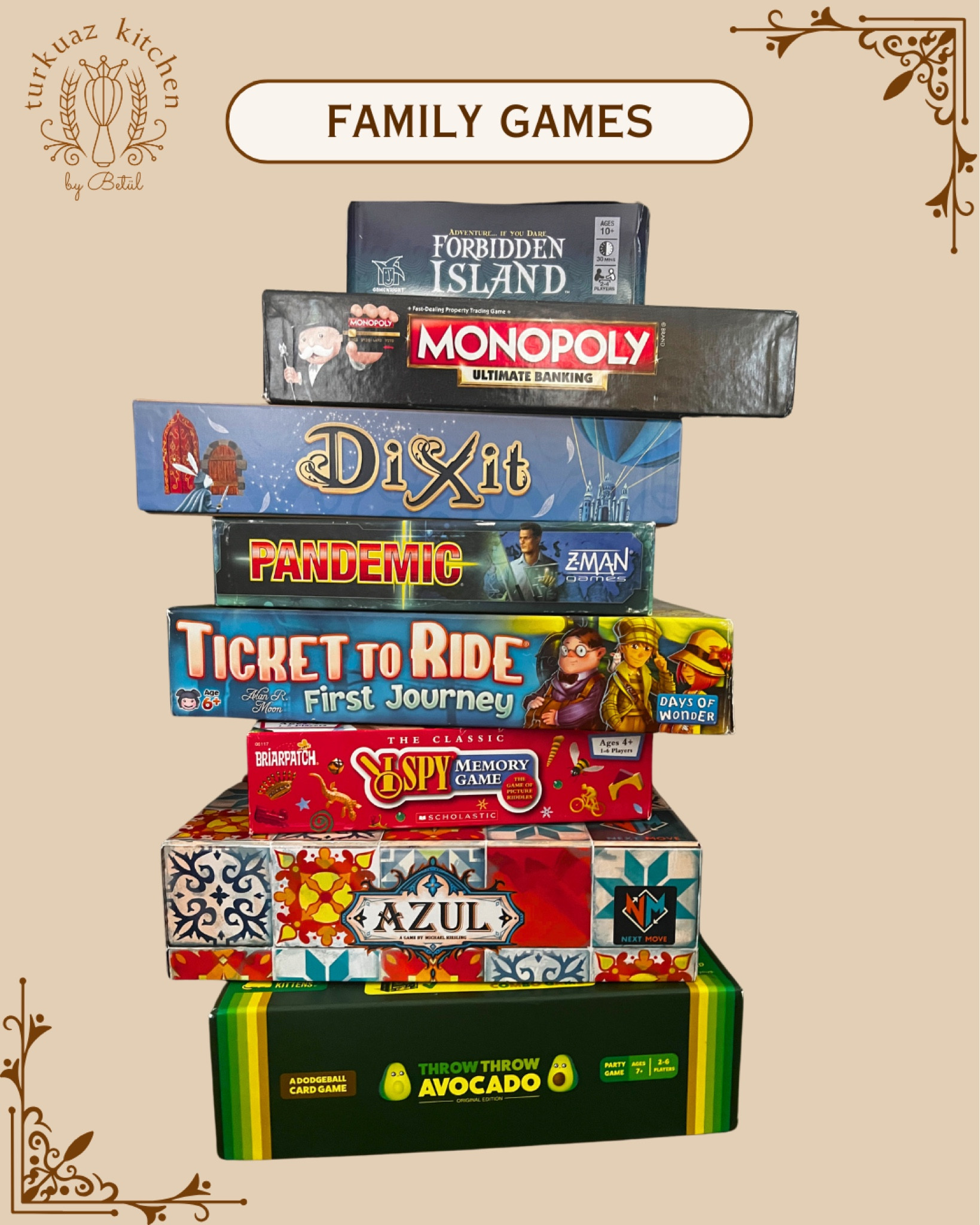 Playing games as a family is a favorite activity for my son, husband, and I. As my son gets older, the games may change but the joy the moment brings never does! Here’s some of our favorites from over the years  

#LTKFindsUnder50 #LTKHome #LTKGiftGuide