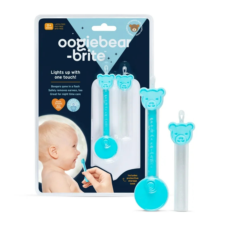 oogiebear Brite - Baby Nose and Ear Tool with LED Light. Aspirator Alternative. | Walmart (US)