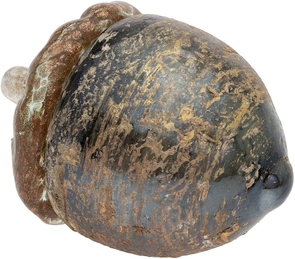 Boston International Glass Pumpkin Tabletop Shelf Décor Autumn & Fall Decorations, Small, Umber ... | Amazon (CA)