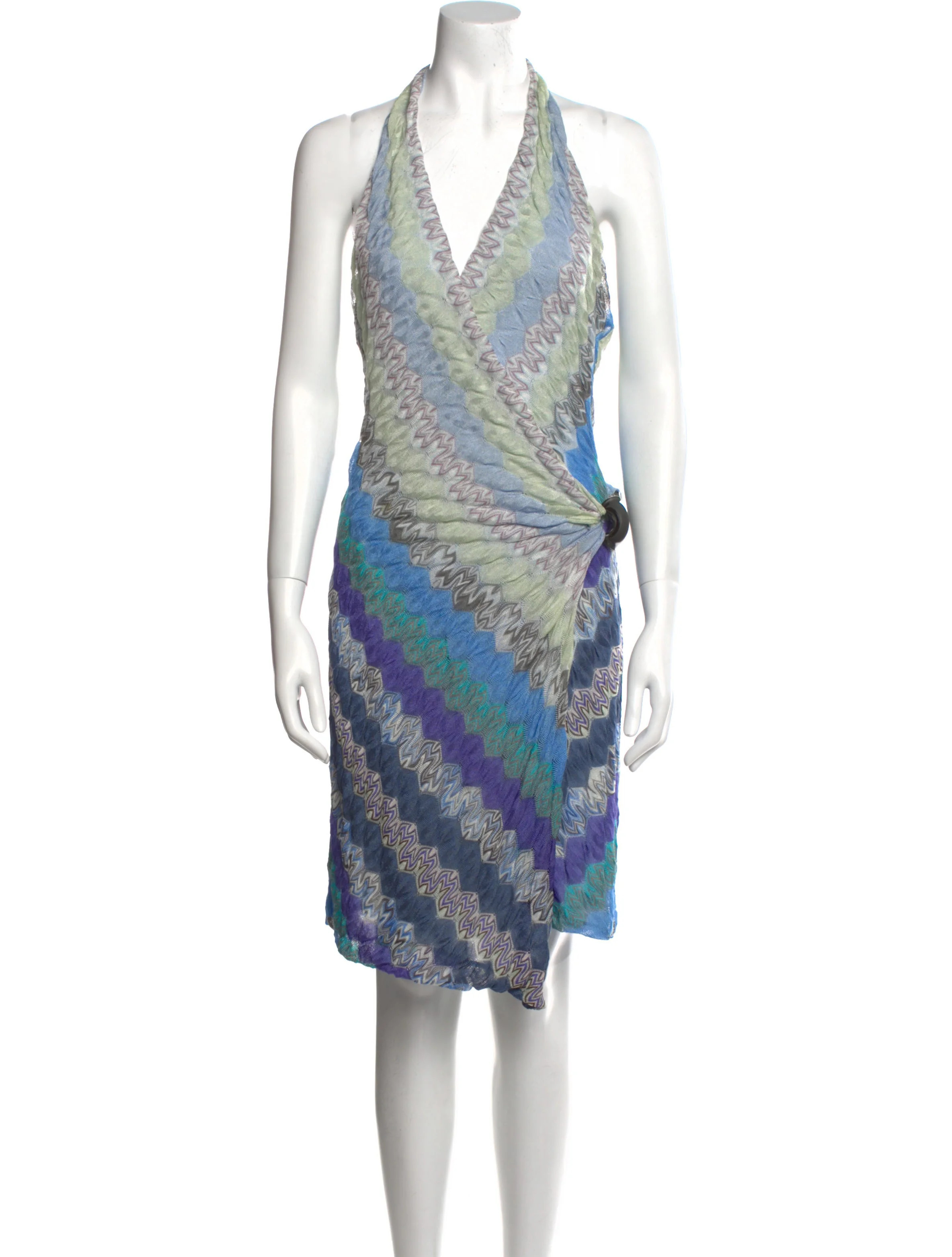 Printed Knee-Length Dress | The RealReal