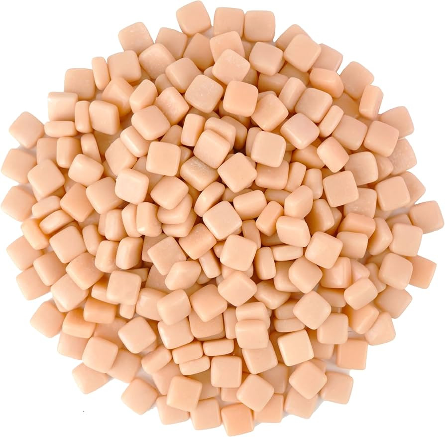 Mosaic Tiles – 10mm Square Mosaic Glass Pieces, 300g (160 Pieces), Glass Tiles for Mosaic Craft... | Amazon (US)