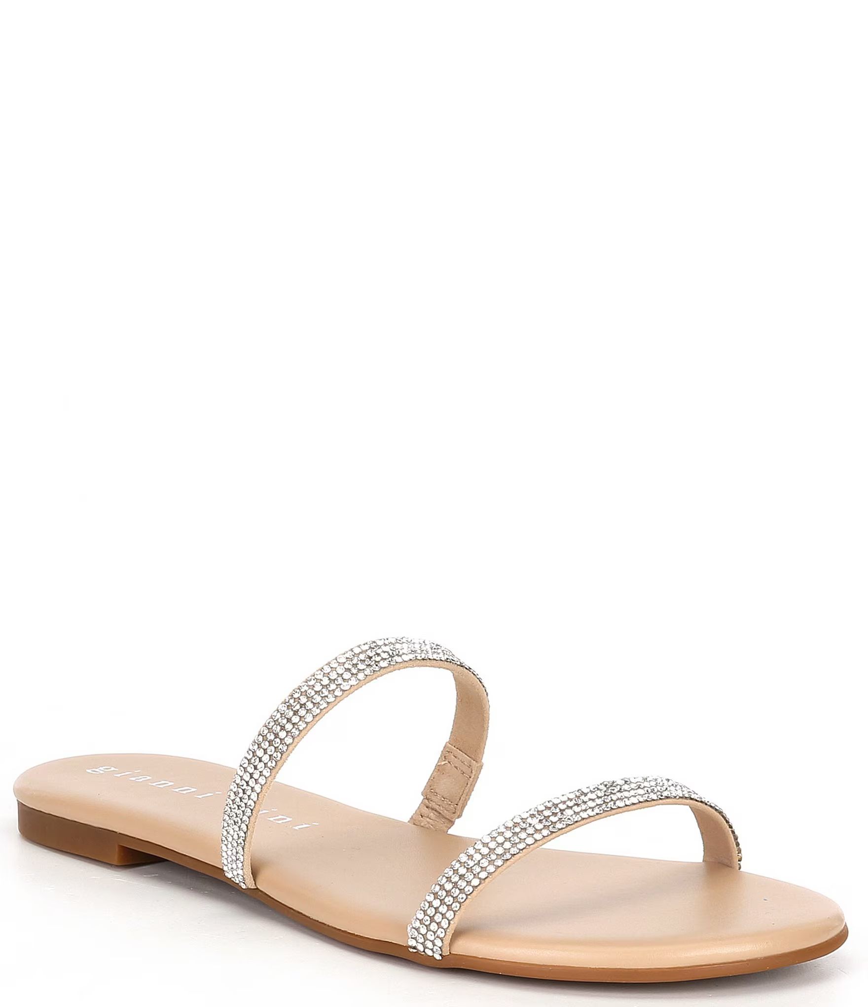 Kaydietwo Jewel Embellished Double Band Minimal Flats | Dillard's