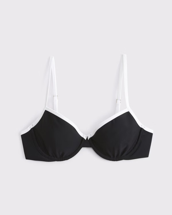 90s Clean Underwire Bikini Top | Abercrombie & Fitch (US)