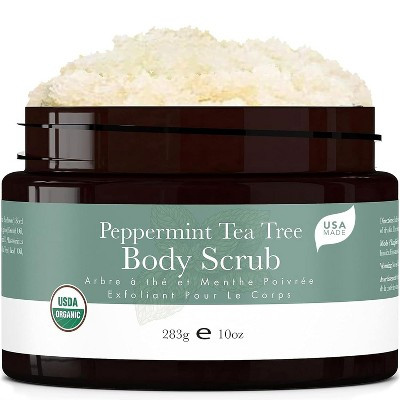 Beauty by Earth Organic Body Scrub - Peppermint Tea Tree, 10 oz. | Target