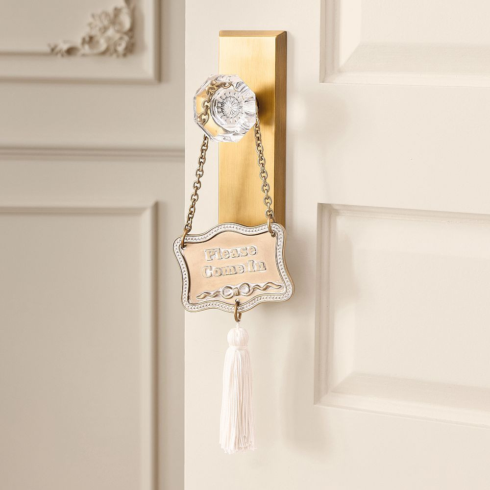 LoveShackFancy Do Not Disturb Sign (4"x3") | Pottery Barn Teen
