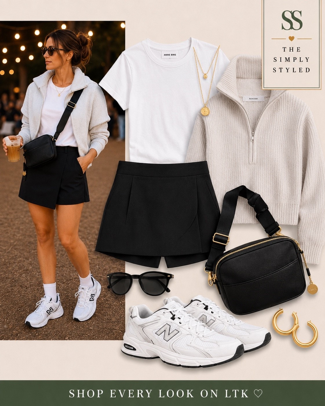 Classic white tee 🤍

This capsule wardrobe staple works with everything—from light wash wide-leg jeans and a chocolate blazer to linen shorts, tailored linen trousers, and a black skort. These are the outfit formulas I reach for over and over because they’re timeless, flattering, and easy to recreate.

Featuring:
✨ White crewneck t-shirt
✨ Light wash denim jeans
✨ Chocolate brown blazer
✨ White linen trousers
✨ Linen shorts
✨ Black skort
✨ Neutral sandals
✨ White sneakers
✨ Everyday handbags
✨ Gold jewelry essentials

Perfect for summer outfits, casual chic style, elevated basics, capsule wardrobe outfits, travel outfits, mom style, neutral fashion, and everyday fashion inspiration.

capsule wardrobe white tee outfit summer-style everyday outfits neutral-style elevated basics casual chic #fashionover30 #fashionover40 #ltkstyle outfit ideas minimal style classic style wardrobe essentials #summer capsule wardrobe

#LTKootd #LTKgrwm #LTKmomlife

#LTKootd #LTKgrwm #LTKdayinmylife