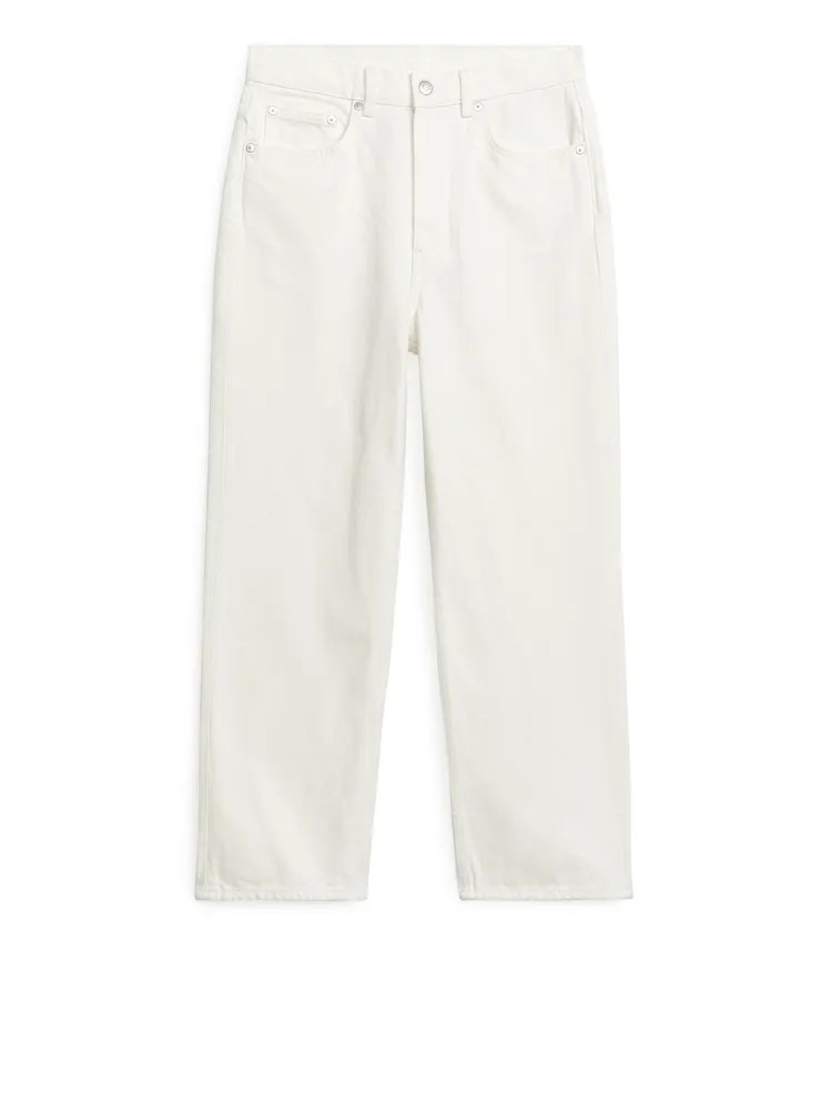 STRAIGHT CROPPED Non-Stretch Jeans
				
				$99 | ARKET (US&UK)