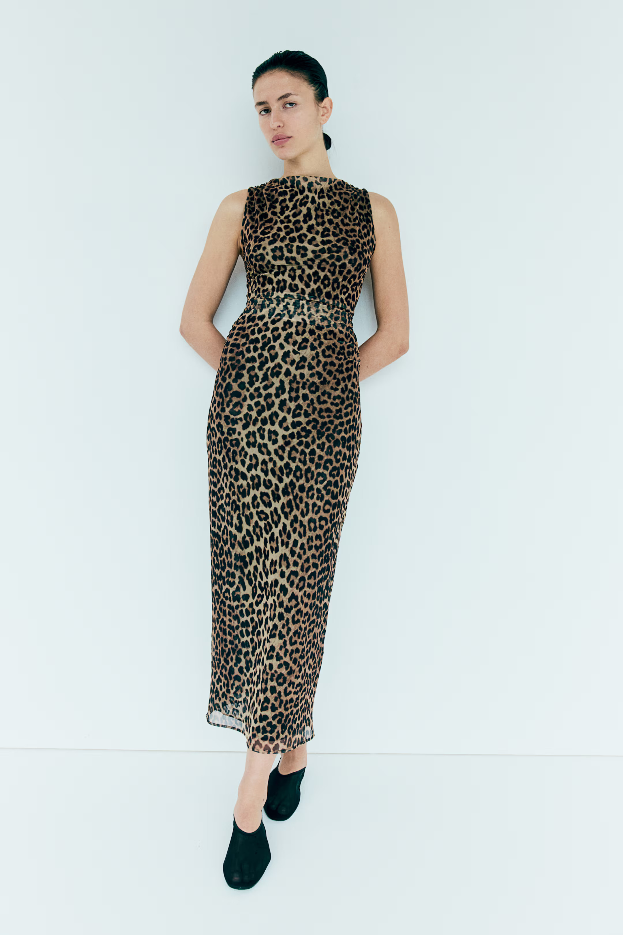 Vestido ajustado estampado | H&M (FR, IT, ES, PT, BE)