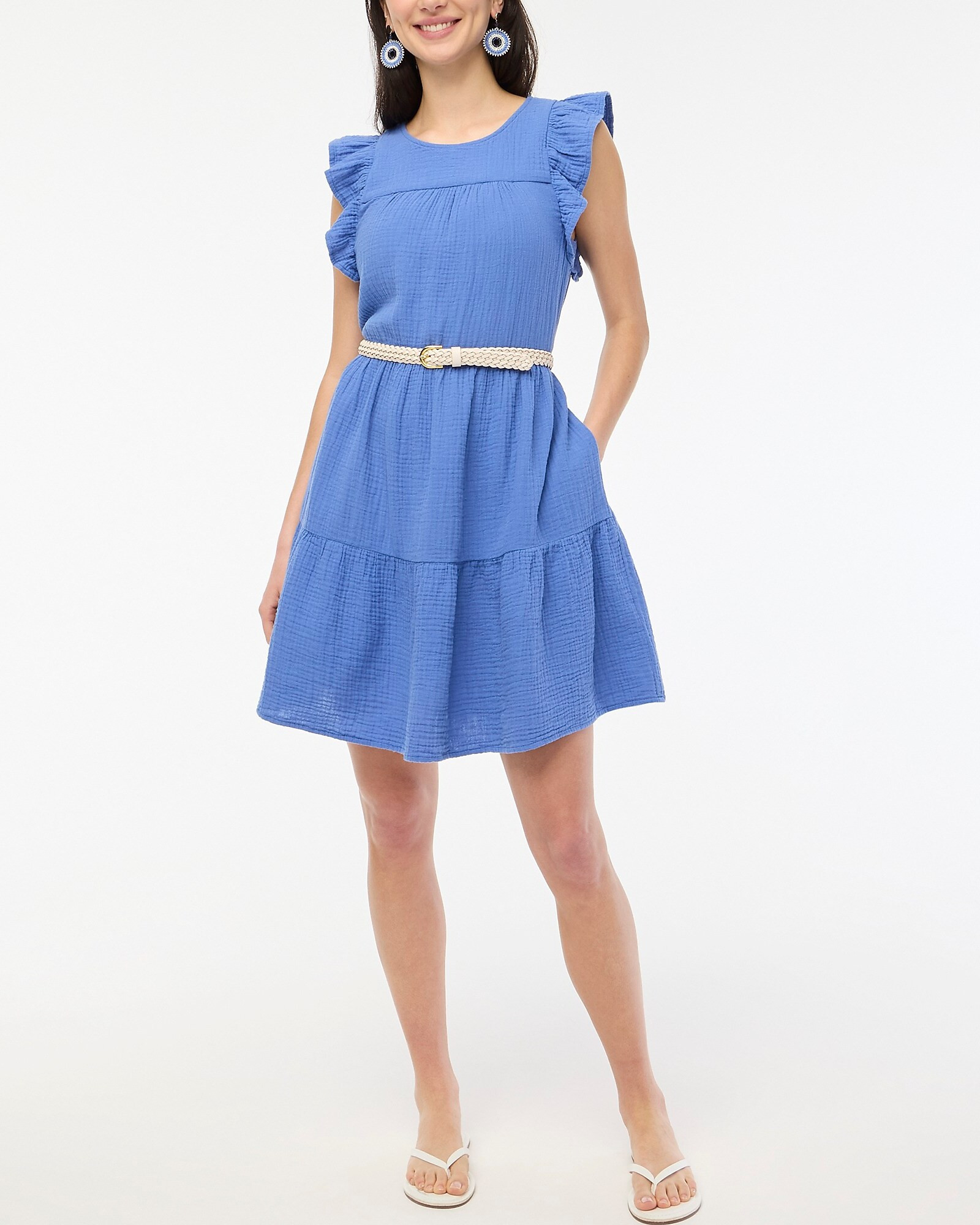 Mini gauze dress | J.Crew Factory