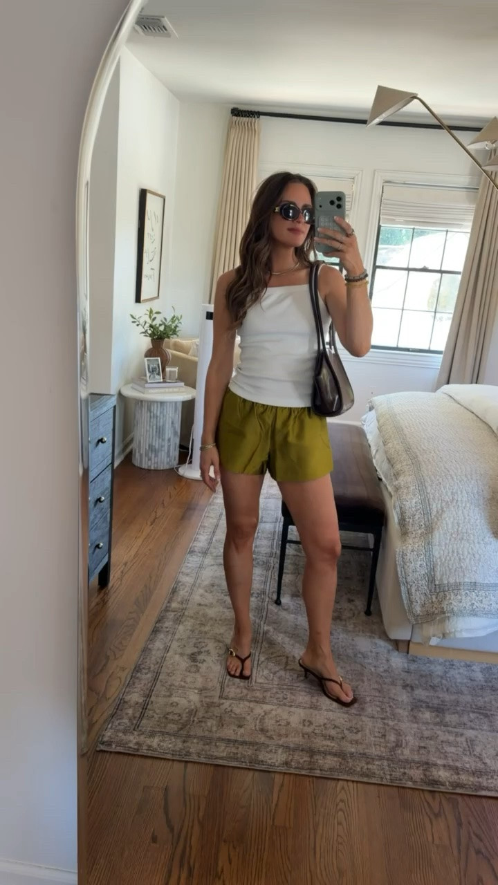 GDWM ✨ these citron color shorts are coming with me into Fall!

#LTKgrwm #LTKootd