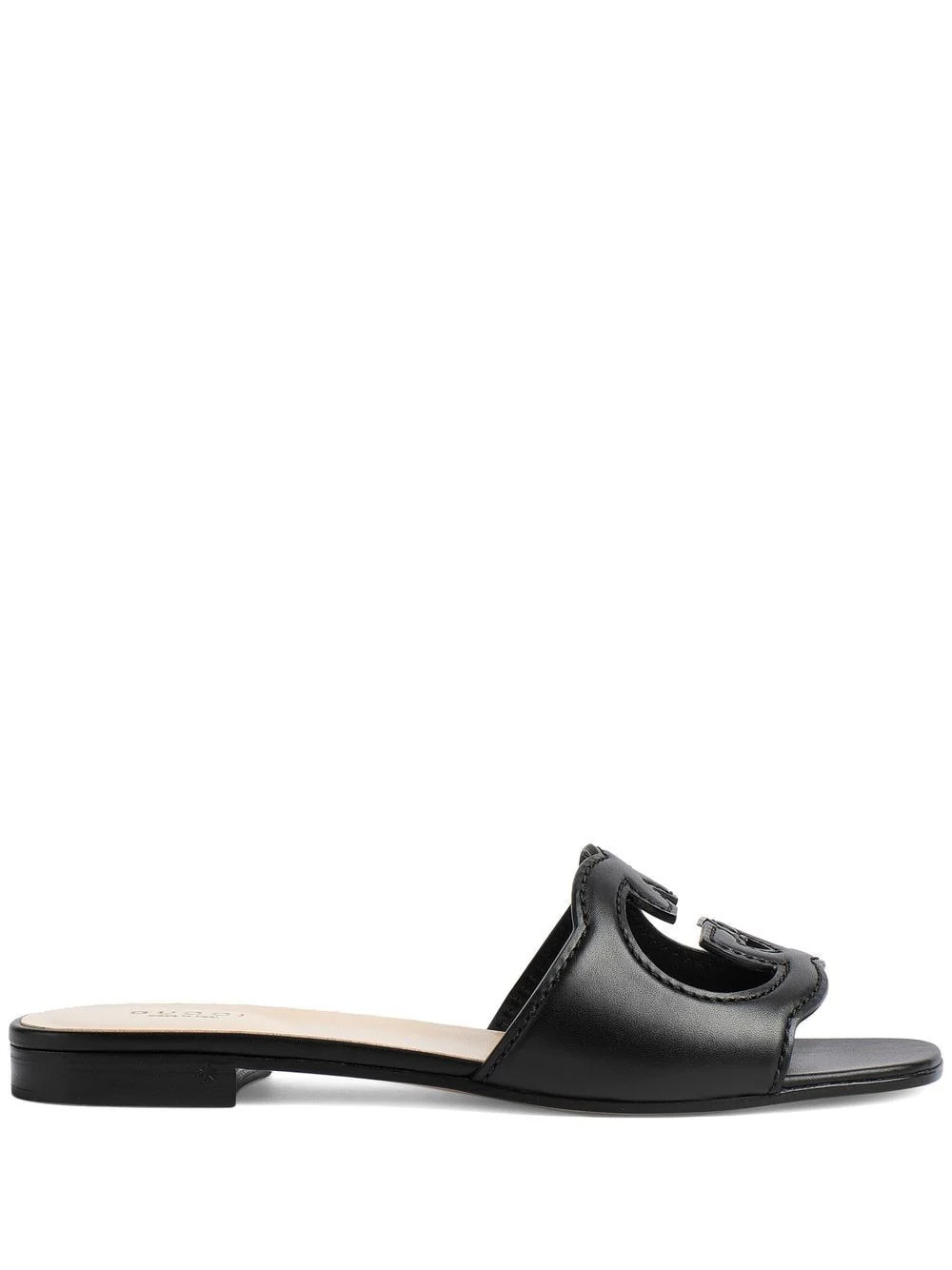 Gucci Leather Flat Sandals | Balardi (US & Canada)