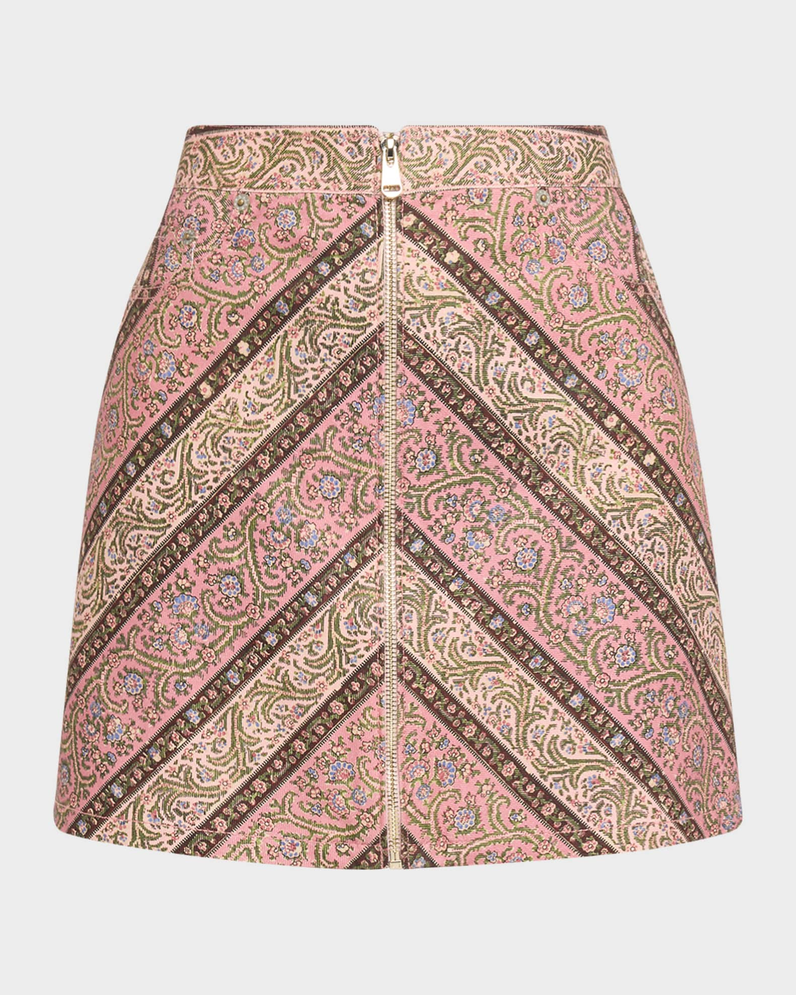 Pepper Paisley Mini Skirt | Neiman Marcus