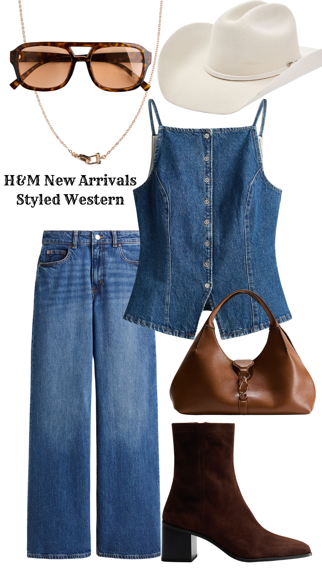 H&M New Arrivals Styled Western 

 