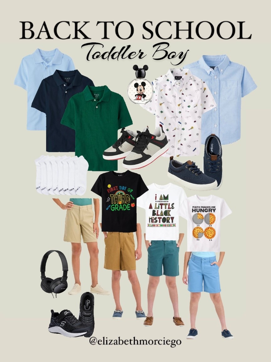 Back To School Essentials 👕🩳👟🎧
Listos para el regreso a clases! 🚌🚦⏰

#LTKActive #LTKKids #LTKSaleAlert