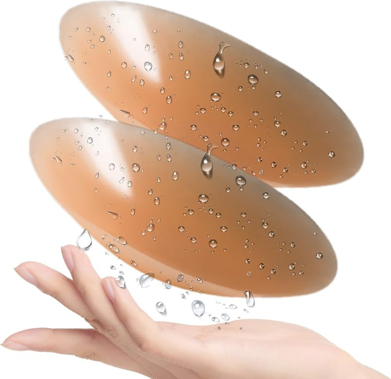 PRETTYWELL Nipple Covers for Women,Waterproof Nipple Pasties Reusable,Ultra Thin Adhesive Silicon... | Amazon (US)