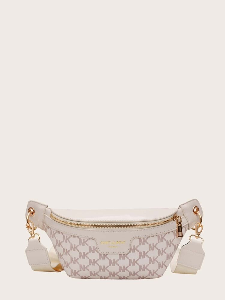 Allover Letter Graphic Fanny Pack | SHEIN
