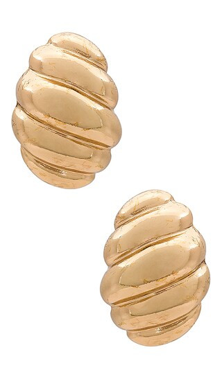 Honey Earrings in Gold | Revolve Clothing (Global)