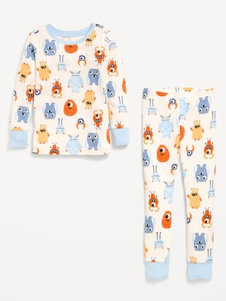 Printed Snug-Fit Pajama Set for Toddler & Baby | Old Navy (US)