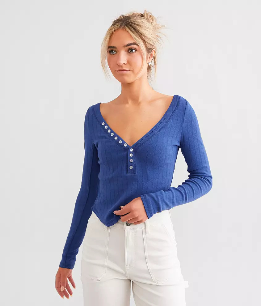 Coffee Chat Henley | Buckle