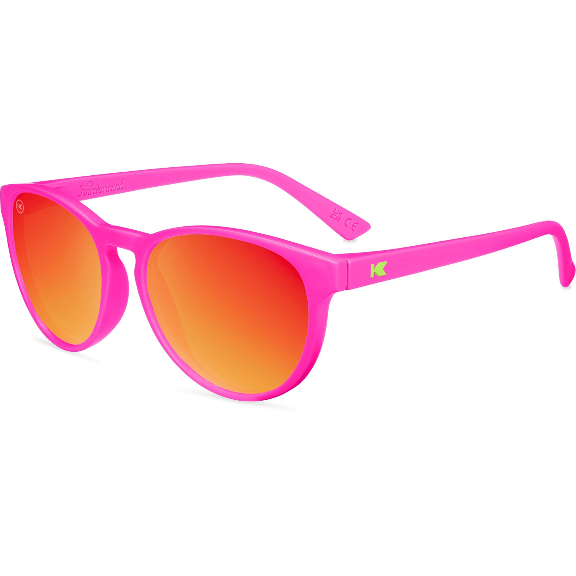 Knockaround Shirley Temples Polarized Sunglasses  Pink Sunset | REI