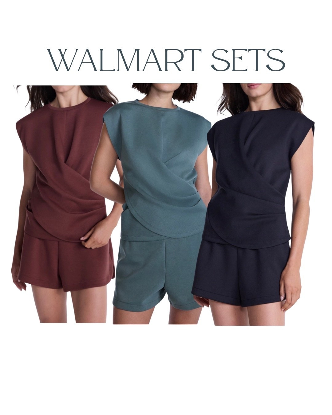 Bought all three sets for $102 total 🫪

Walmart athletic sets