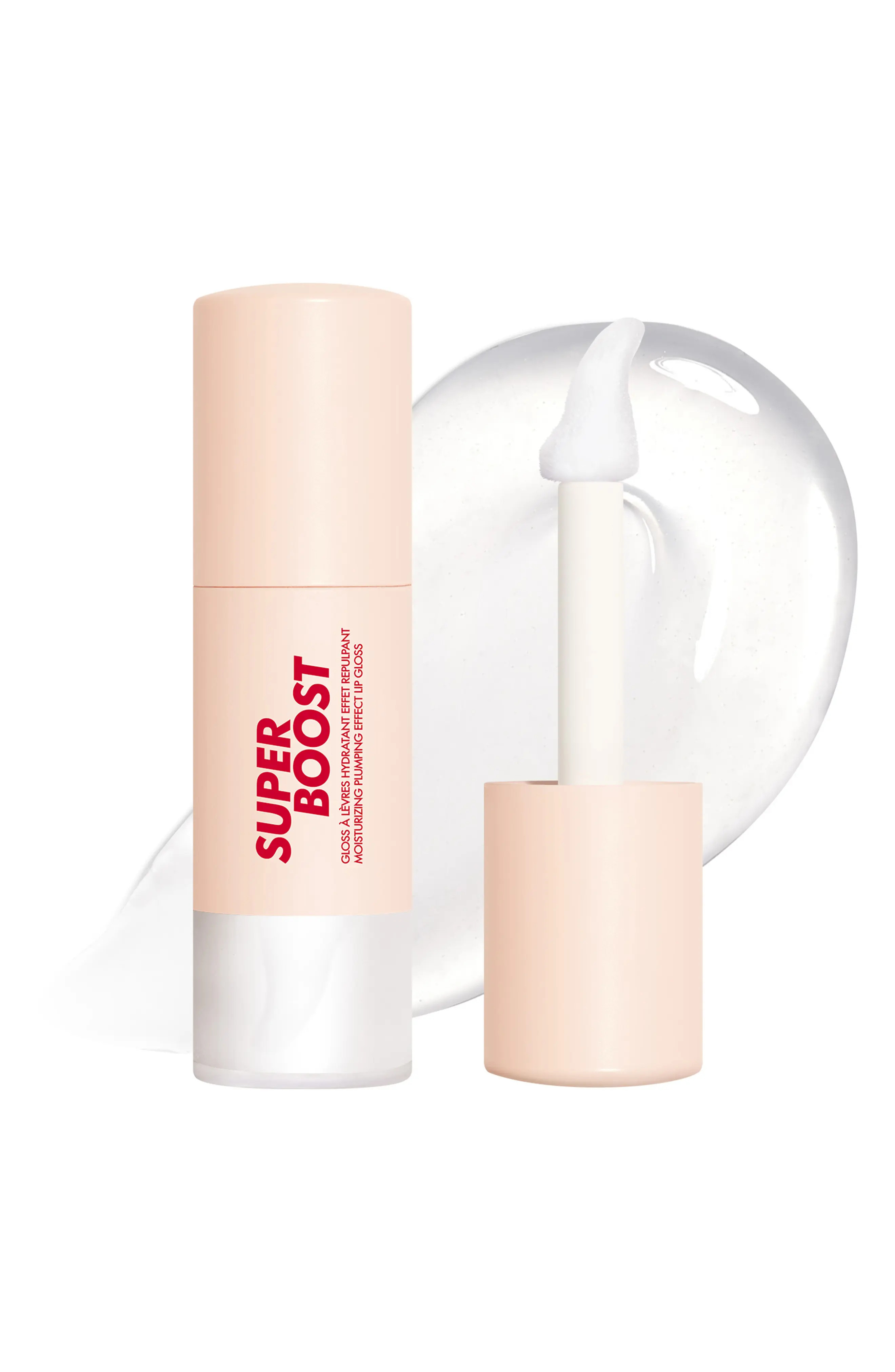 Make Up For Ever Super Boost Lip Gloss in 01 - Crystal at Nordstrom | Nordstrom