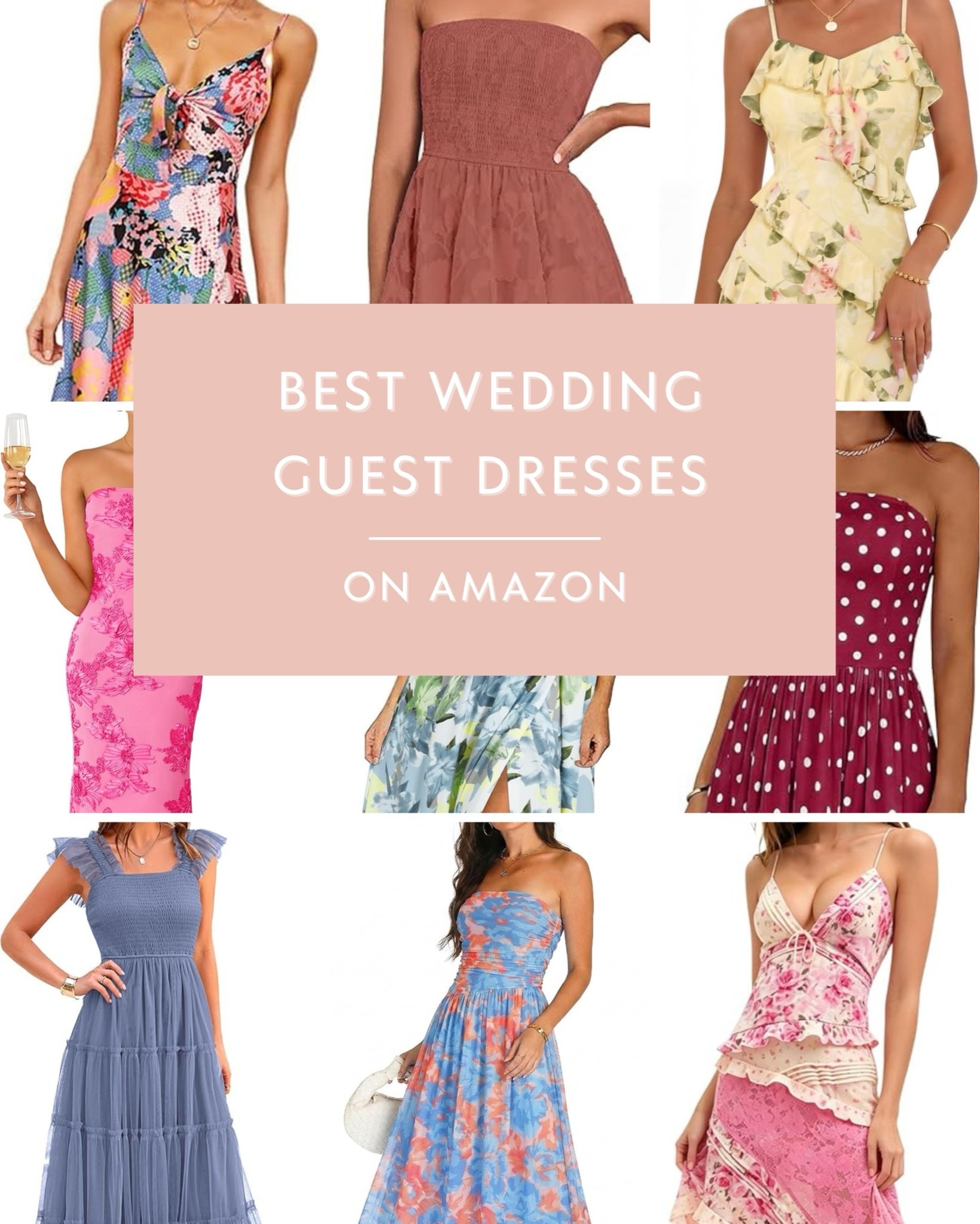 Wedding season is here 💐✨

I rounded up some of my favorite Amazon wedding guest dresses that look way more expensive than they are. Whether you're headed to a garden wedding, a winery wedding, or a summer celebration, there's a style for every vibe (and budget).

Save this post for your next RSVP and shop all the looks through my LTK! 🤍

Which one would you wear? 👇

#WeddingGuestDress #AmazonFashion #AmazonFinds #WeddingGuestStyle #LTKStyle #LTKFashion #DressInspo #WeddingSeason #AffordableFashion #AmazonStyle

#LTKWedding