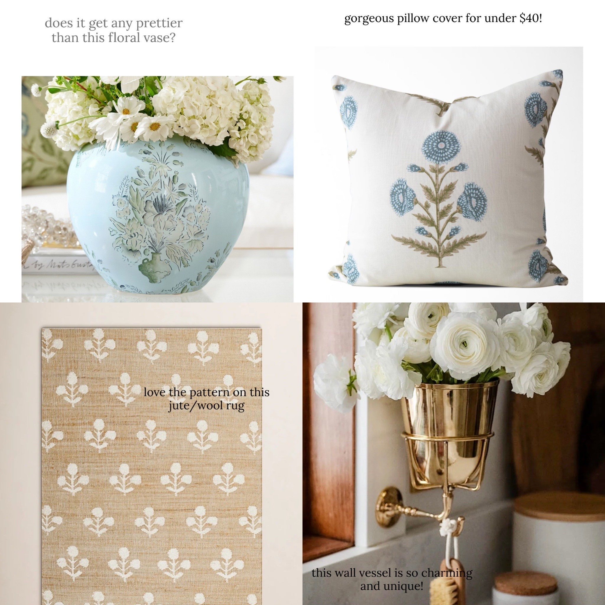 This week’s Friday Favorites include the cutest designer pillow for $32!, pretty vases, plus kitchen decor and more!

Home decor, summer decor, area rug, floral vase

#LTKHome #LTKSaleAlert