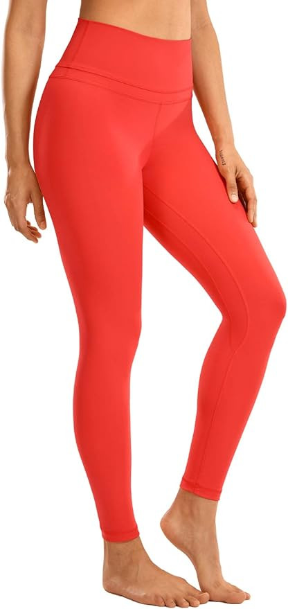 CRZ YOGA Women's Naked Feeling I High Waist Tight Yoga Pants Workout Leggings-25 Inches | Amazon (US)