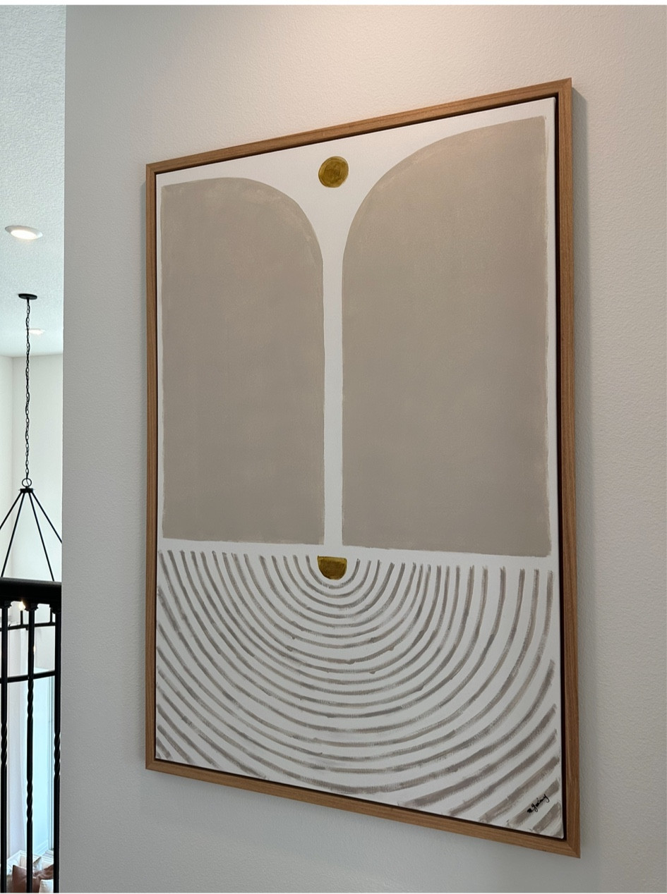 Oversized Wall Art that is perfect for hallways, bedrooms, living room, or dining room to update your homes design. 

#LTKhome