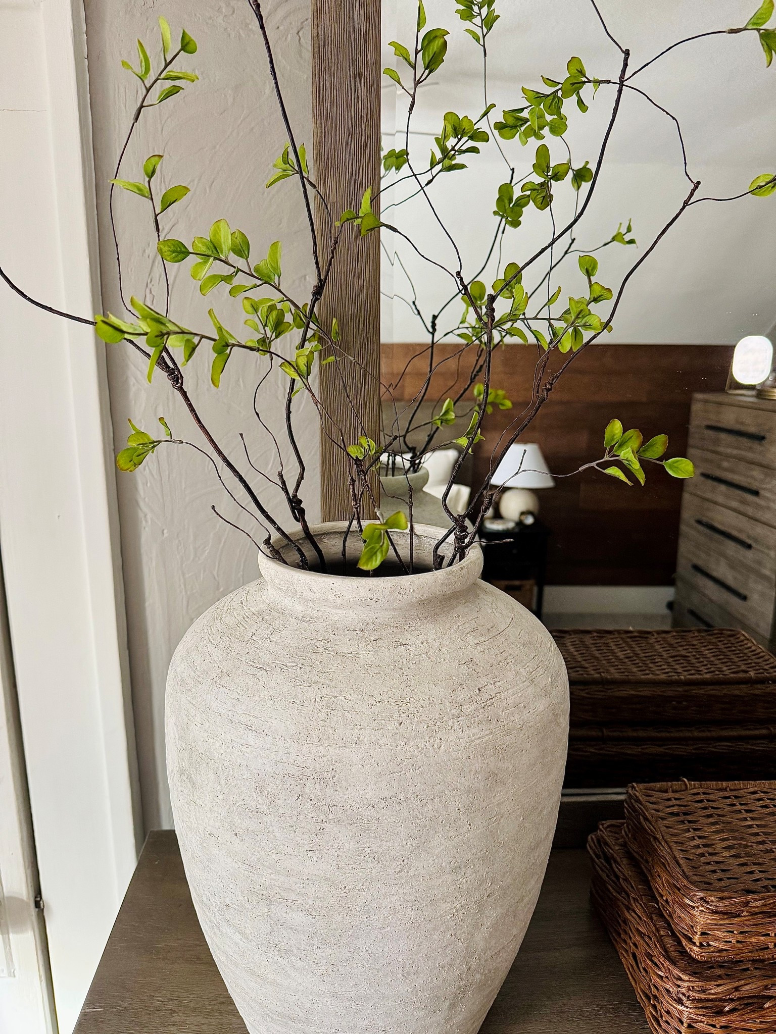 These stems add just the right amount of softness and touch of greenery 👌🏼

greenery | Vase | Home Decor | Dresser Styling | Bedroom | Spring refresh | Stems 

#LTKSeasonal #LTKHome