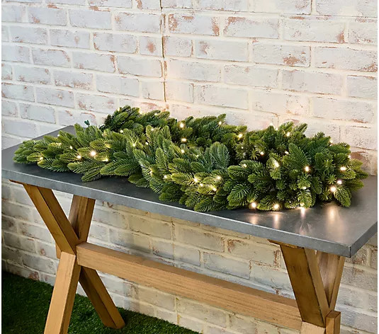 Bethlehem Lights Grand Radiance 6' Garland with 3-in-1 LEDs | QVC