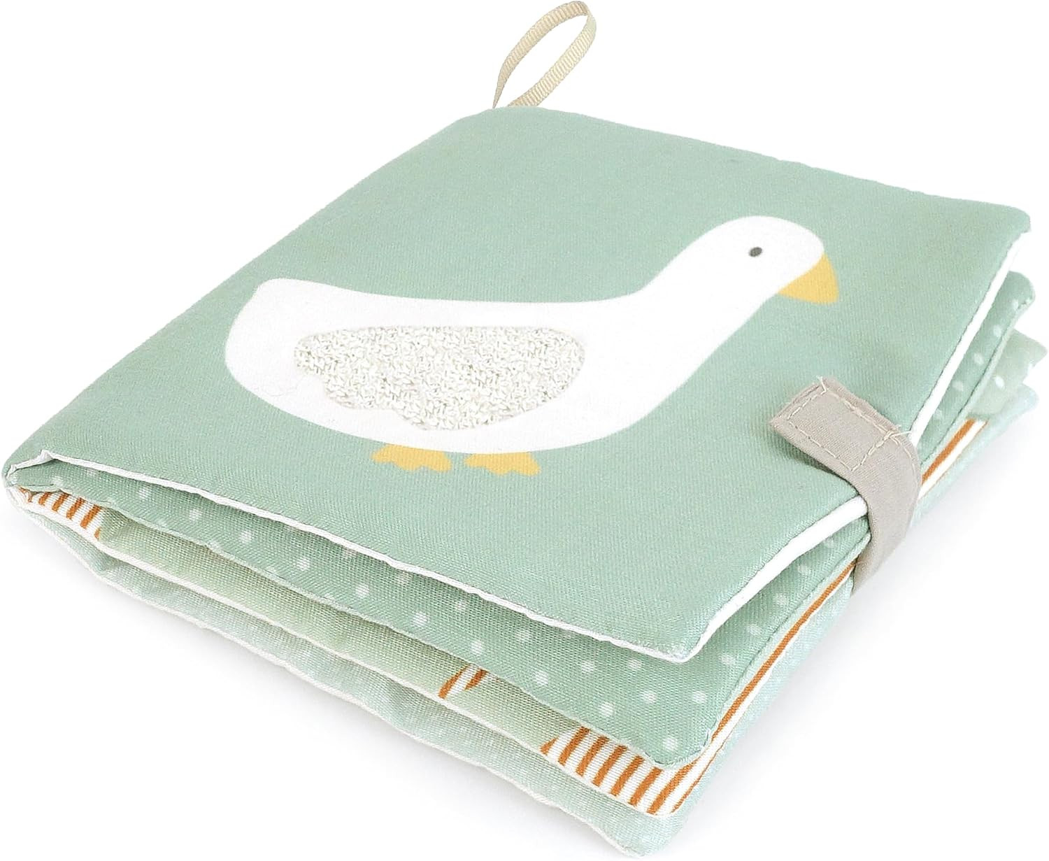MON AMI Goose & Friends Soft Baby Book – 6" Sensory Crinkle Cloth Book for Babies & Toddlers, I... | Amazon (US)