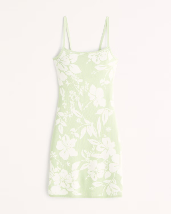 Women's Jacquard Open Back Mini Dress | Women's Dresses & Jumpsuits | Abercrombie.com | Abercrombie & Fitch (US)