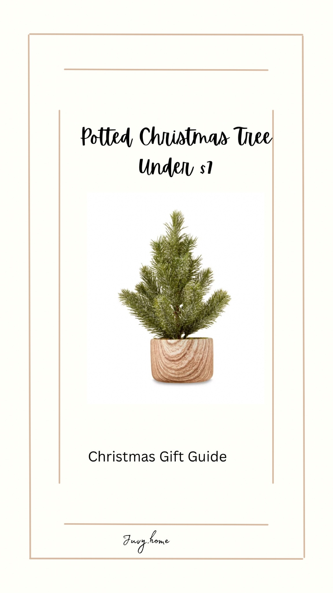 Under $7 potted Christmas tree. Walmart find

#LTKHoliday #LTKhome #LTKCyberWeek