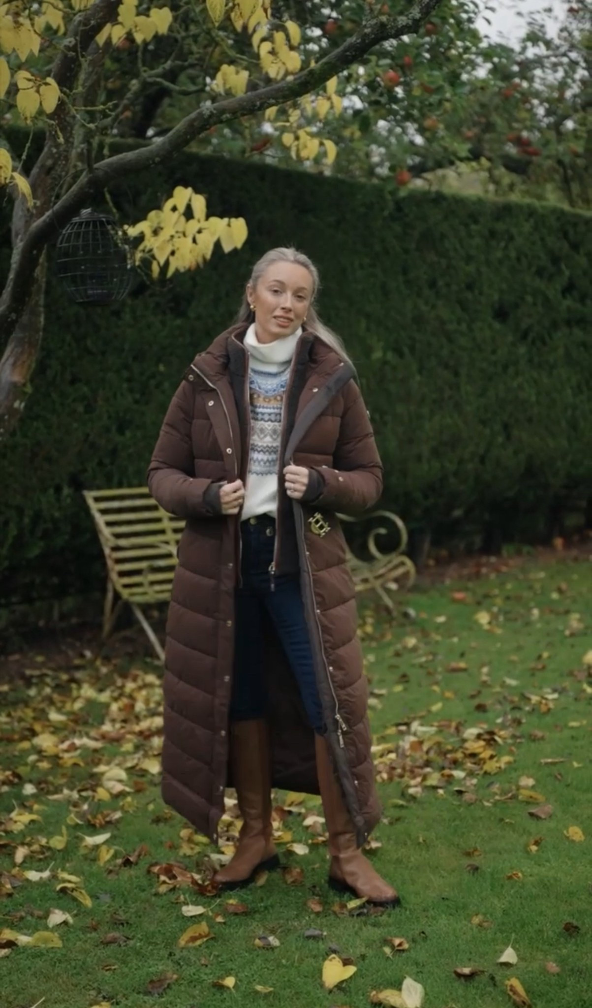 My cosy winter look from Holland Cooper 🍂 Puffer coat style, chic outfit for fall 🌰 Fairisle knits for autumn, Ralph Lauren aesthetic 

#LTKjeans #LTKfestive #LTKautumn