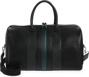 Everyday Stripe Faux Leather Holdall Bag | Nordstrom